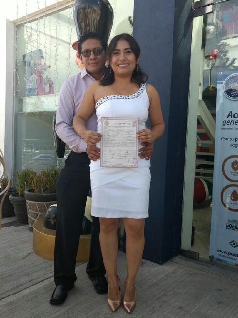  Presuman su vestido del civil 😍 - 1