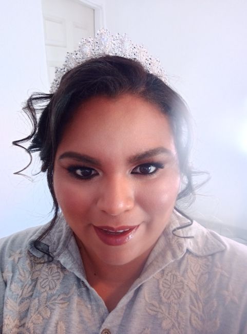 Prueba de peinado y maquillaje 2