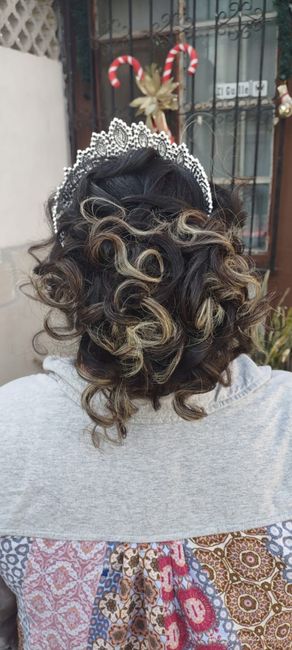 Prueba de peinado y maquillaje 3