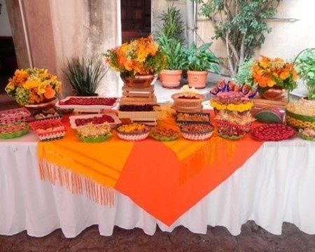 Idea para mesa de dulces