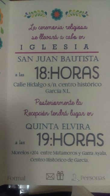 Mis invitaciones mexicanas!! - 3