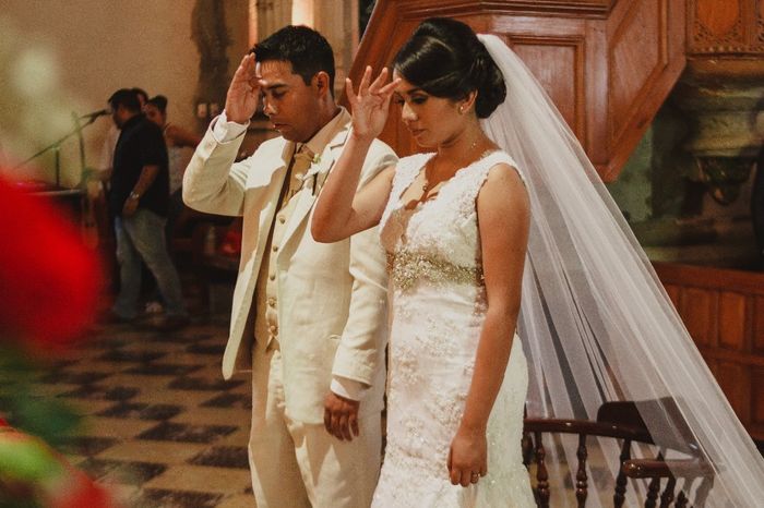 Nuestra ceremonia religiosa :)