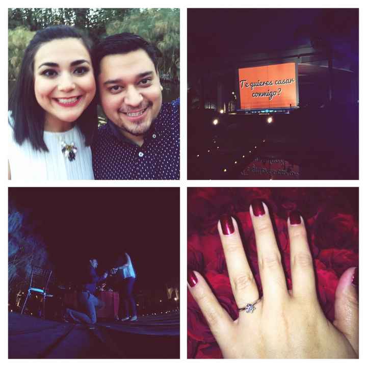 .....y en que lugar les propusieron matrimonio? - 1