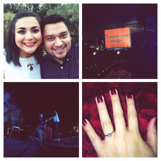 .....y en que lugar les propusieron matrimonio? - 1