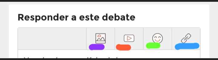  Como agregan imágenes o gifs? - 1