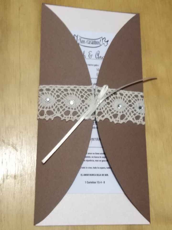  ¡yo hice mis invitaciones! - 1