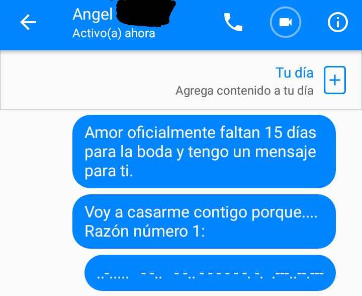  a 15 días de la boda... - 1