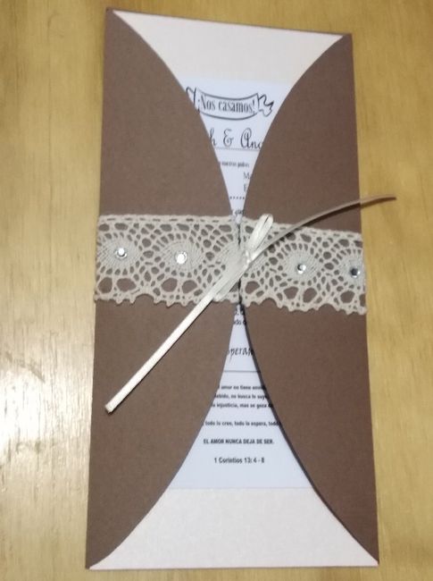  ¡yo hice mis invitaciones! - 1
