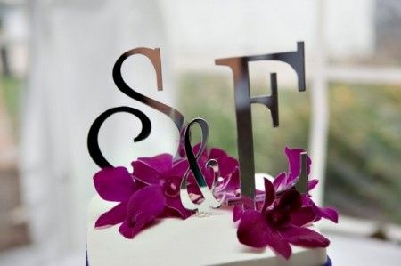 letras de pastel de boda