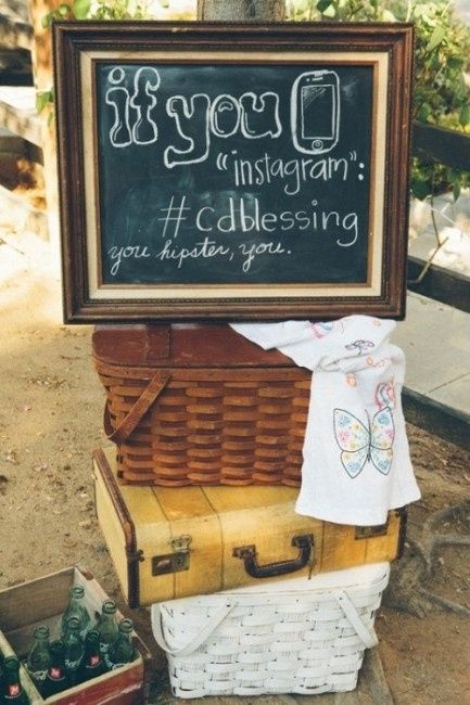 Instagram en boda