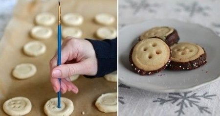 Galletas de boton