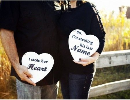 I stole her heart, so i'm stealing his last name 