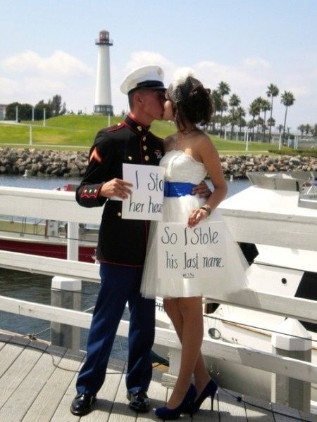 I stole her heart, so i'm stealing his last name 