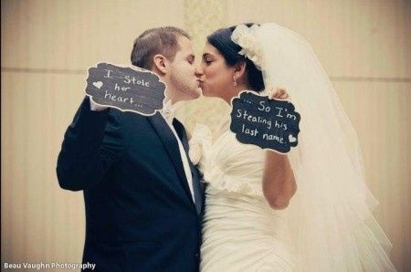I stole her heart, so i'm stealing his last name 