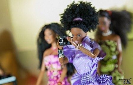 boda de Barbie y Ken nigerianos