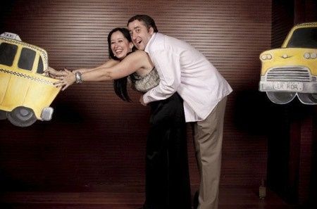 Photocall pintado a mano