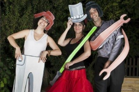 Photocall pintado a mano