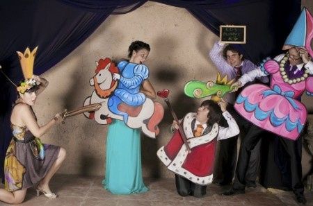 Photocall pintado a mano