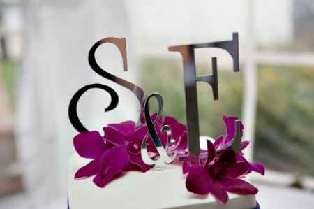 letras de pastel de boda