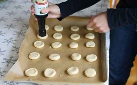 Galletas de boton