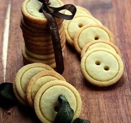 Galletas de boton como recuerdo