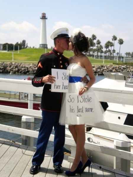 I stole her heart, so i'm stealing his last name 