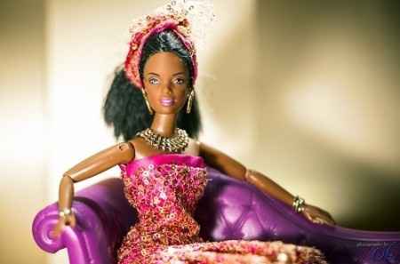boda de Barbie y Ken nigerianos