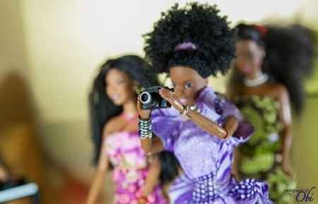boda de Barbie y Ken nigerianos