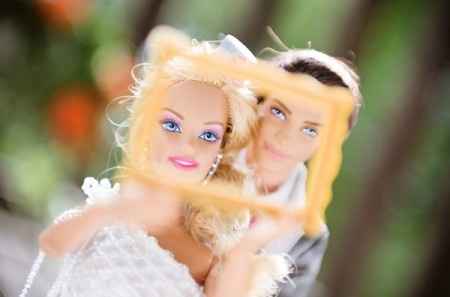 Las fotos de la boda de Barbie y Ken