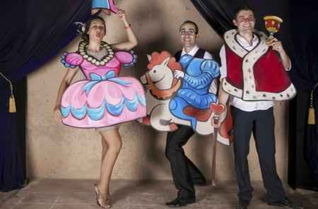 Photocall pintado a mano