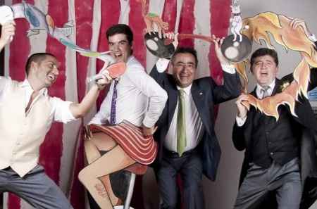 Photocall pintado a mano