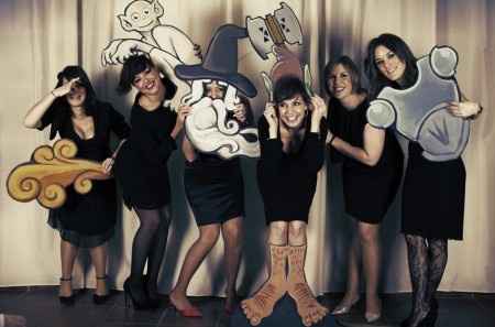 Photocall pintado a mano