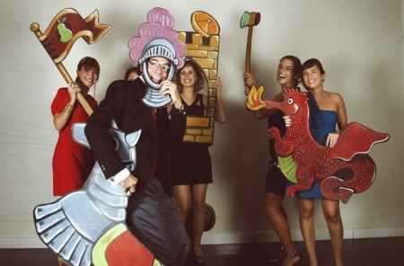 Photocall pintado a mano