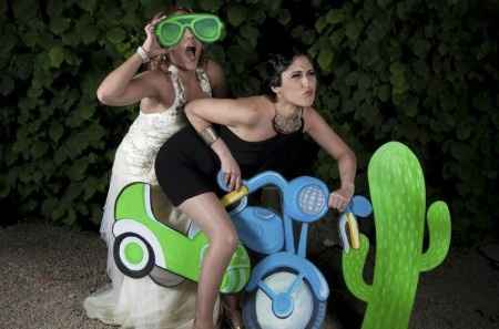 Photocall pintado a mano