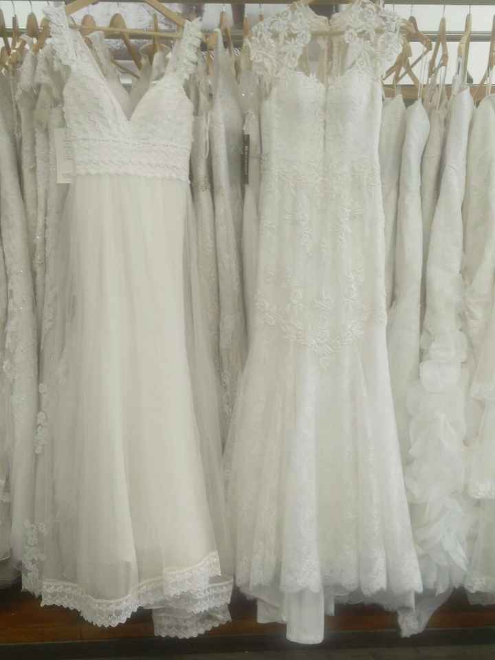 Vestido de novia tejido. - 1