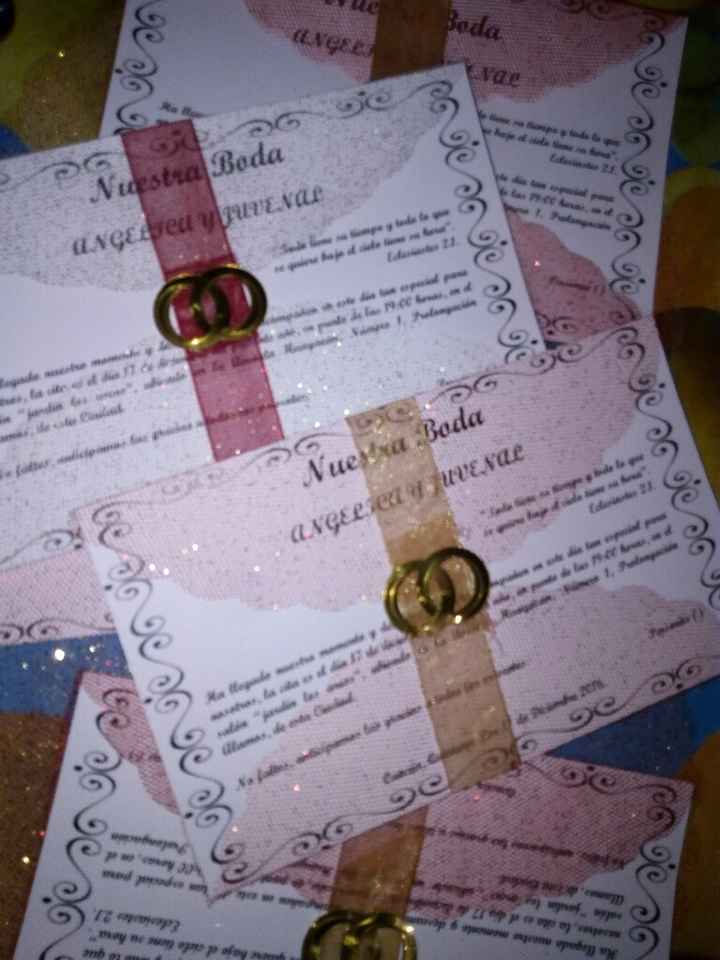 Invitaciones express para una novia - 1
