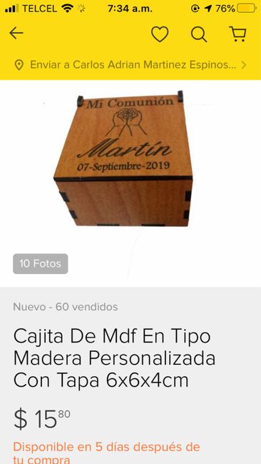 Ayuda! Invitaciones en cajas de mdera - 5