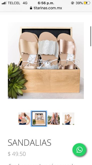 Sandalias/pantunflas 1