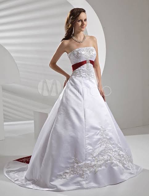 Colores: vestido de la novia en Rojo❣️ 4