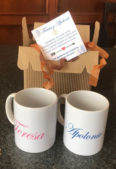 Regalos para los padrinos 🌸 1