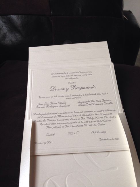 Mis invitaciones!! 