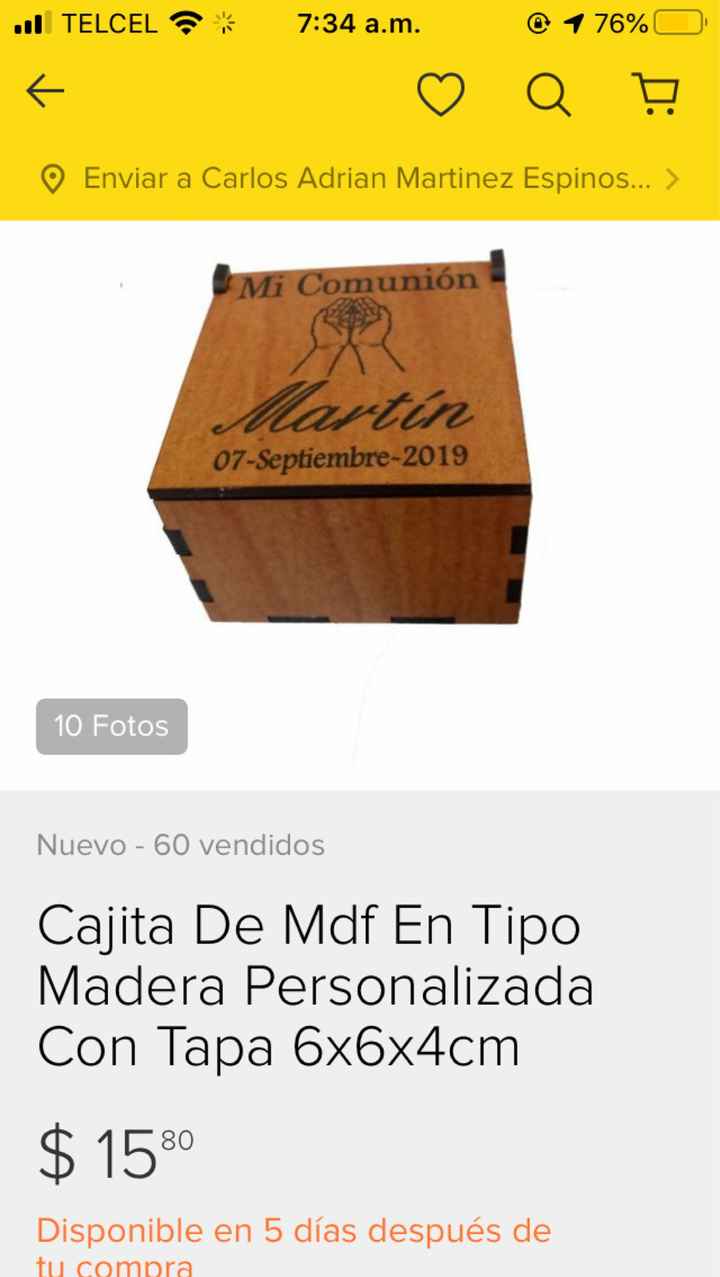 Ayuda! Invitaciones en cajas de mdera - 5