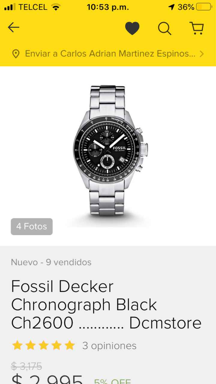 ¿Reloj de compromiso? - 1