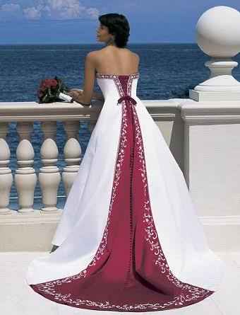 Colores: vestido de la novia en Rojo❣️ - 2