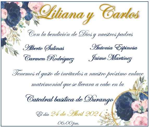 Proveedor de Invitaciones digitales - 2