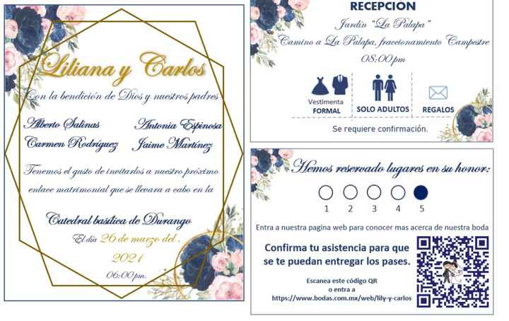 ¿Invitaciones digitales? ¿cómo controlar el número de invitados? - 1