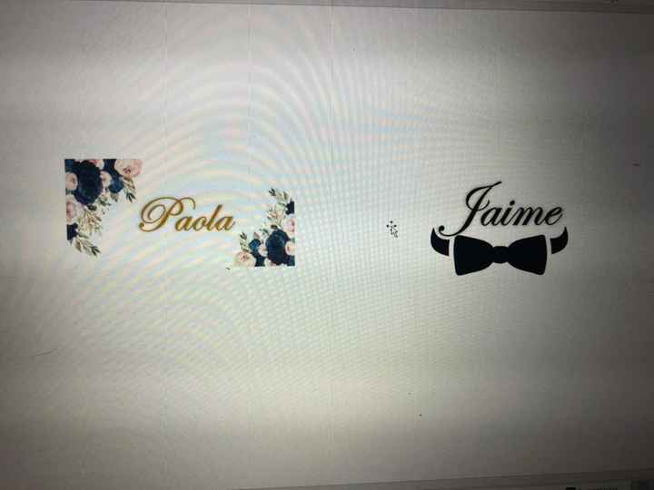 Detalles para los padrinos💕 - 1