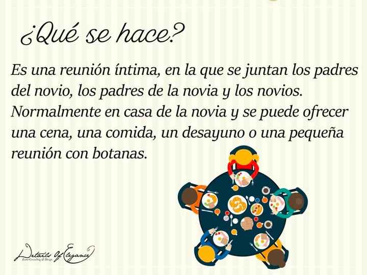 En lo personal sugiero una reunión pequeña con familiares directos