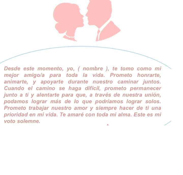 votos nupciales 