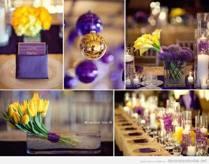 MORADO CON AMARILLO 